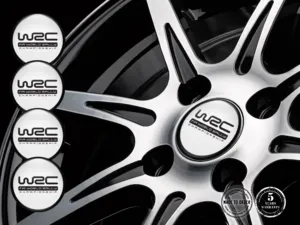 WRC Wheel Stickers Edition Luxury Silicone Style